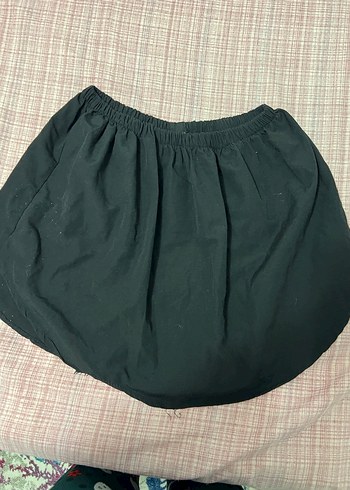 Düğmeli Siyah kalça kapatıcı - Görsel 2