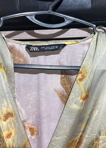 Zara saten elbise mini - Görsel 2