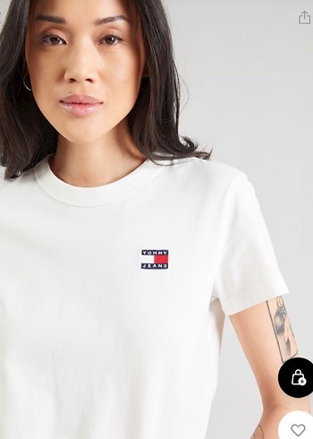 Tommy Hilfiger Tommy Hilfiger Beyaz Kadın Tişört