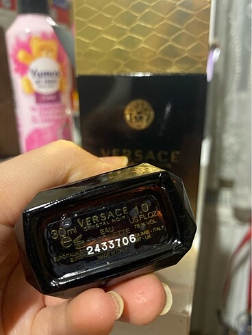 Beden Versace crystal noir