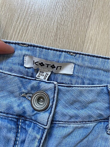 38 Beden mavi Renk Mini Kot Etek