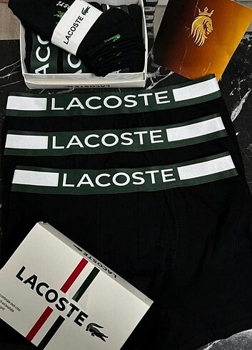 Lacoste Boxer Seti 