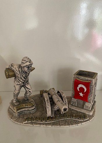 Çanakkale Savaşı Figürlü Dekoratif Biblo
