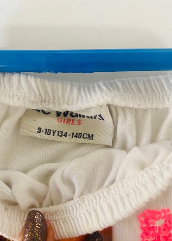 Kız Çocuk Renkli Püsküllü Straplez Bluz SON FİYATTIR - Görsel 4