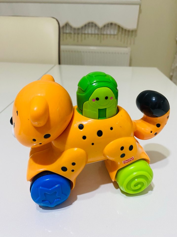 Renkli Köpek Figürlü Oyuncak - Görsel 3