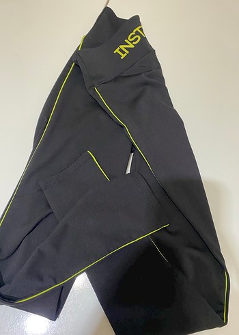 Siyah kız çocuk Spor Tayt - Görsel 4