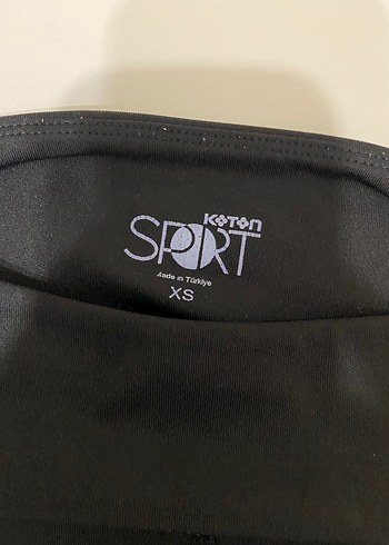 Siyah kız çocuk Spor Tayt - Görsel 5