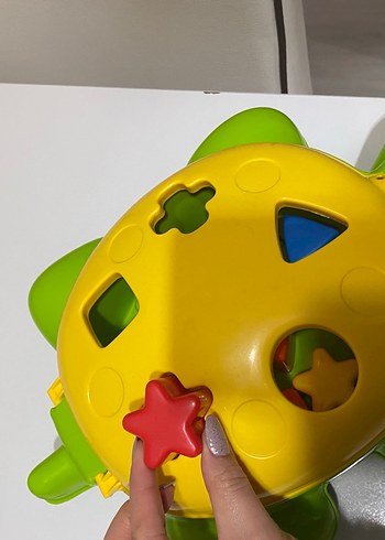 Renkli Kaplumbağa Şekilli Eğitici Oyuncak - Görsel 5