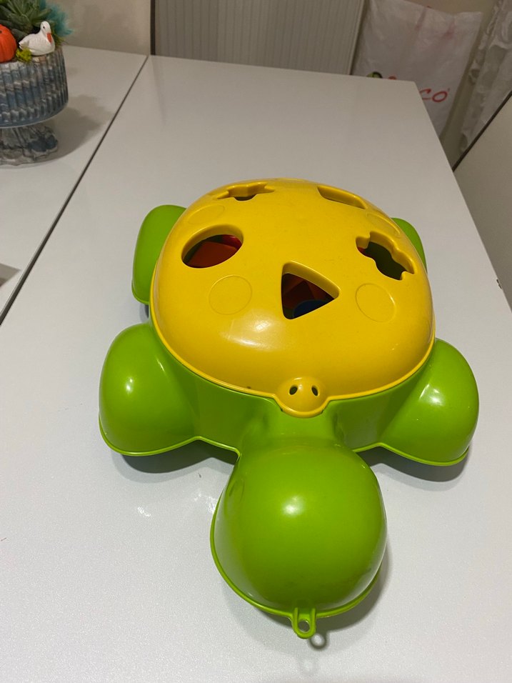 Renkli Kaplumbağa Şekilli Eğitici Oyuncak - Görsel 4