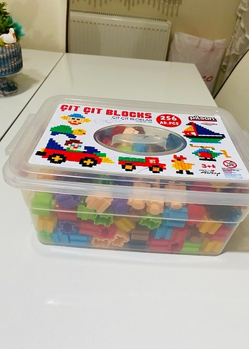 Çok Renkli 256 Parça Lego Blok Seti - Görsel 3