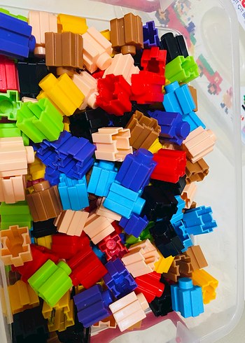 Çok Renkli 256 Parça Lego Blok Seti - Görsel 4