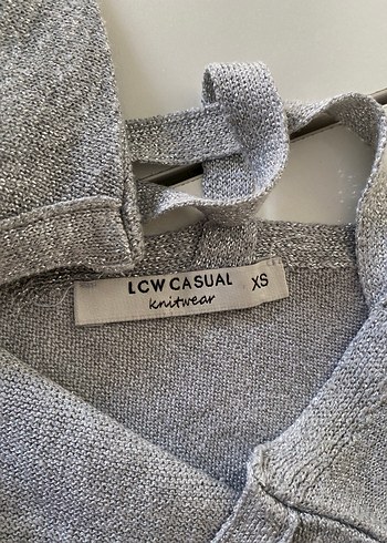 Gri Kadın Keten Basic Sweatshirt - Görsel 5