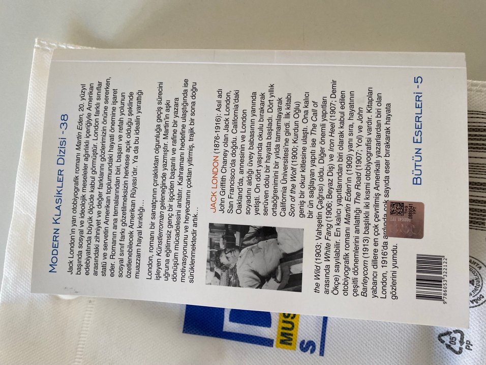 Jack London Martin Eden Kitap Dergisi - Görsel 4