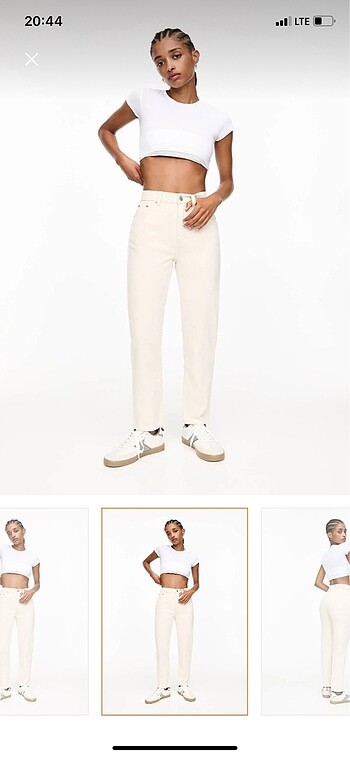 Pull & Bear Yüksek Bel Mom Fit Jean