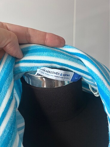 m Beden mavi Renk Koton marka Pamuklu tişört bluz