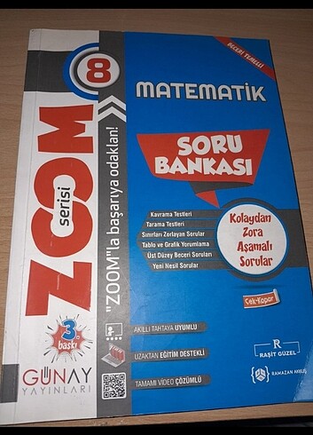 8. Sınıf matematik test kitabı