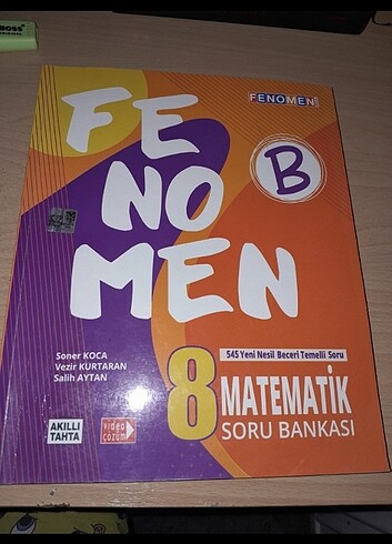 8. Sınıf matematik test kitabı 