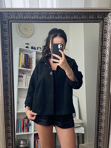 Diğer Simli oversize ceket