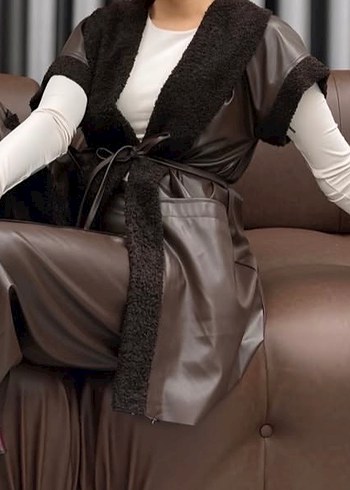 Kahverengi Deri Takım - Görsel 2