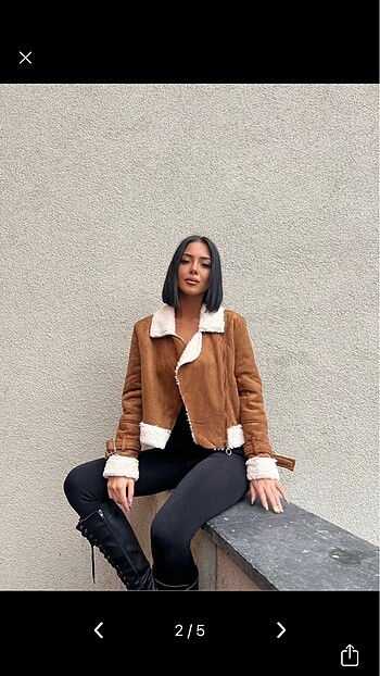 Zara Süet taba ceket