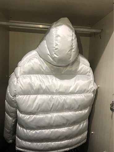 Moncler beyaz mont - Görsel 3