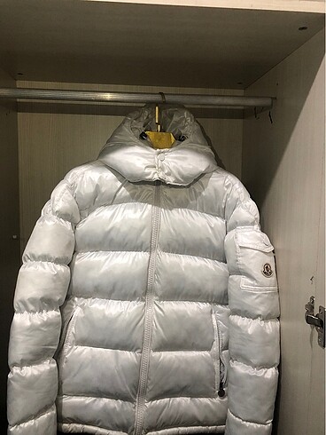 Moncler beyaz mont - Görsel 4