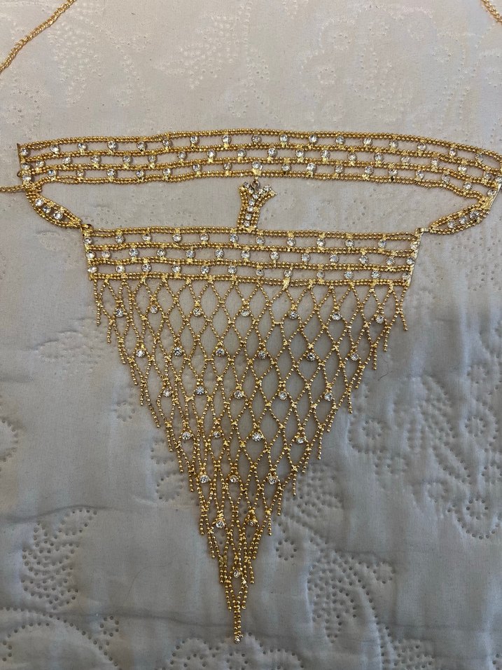 Zincir peçe yüz maskesi - Görsel 4