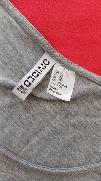 H&M Gri dar crop H&M