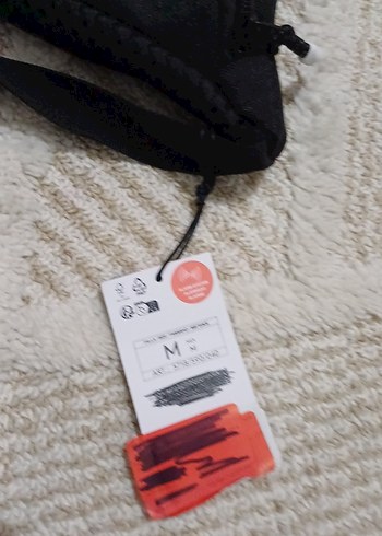 Fermuarlı Siyah bel çantası - Görsel 7