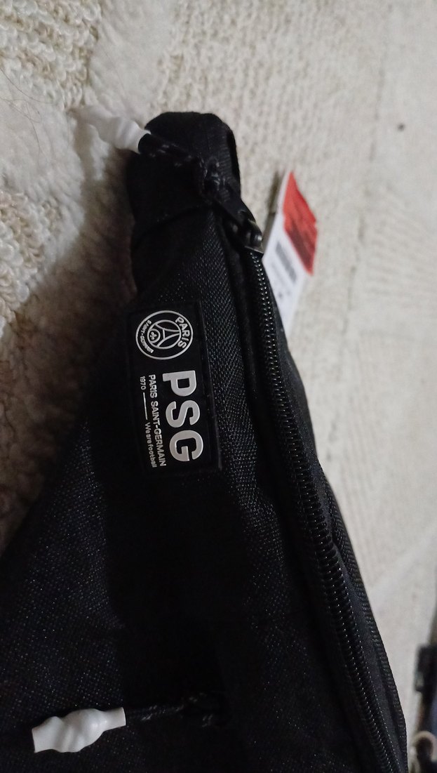 Fermuarlı Siyah bel çantası - Görsel 2