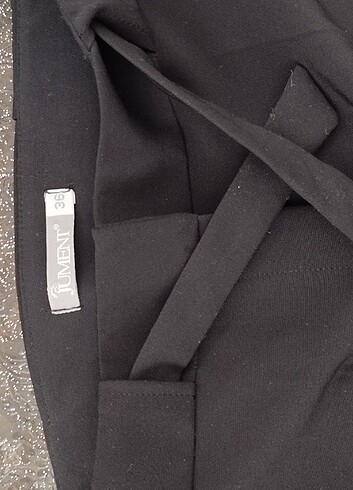 Siyah kumaş pantolon - Görsel 3