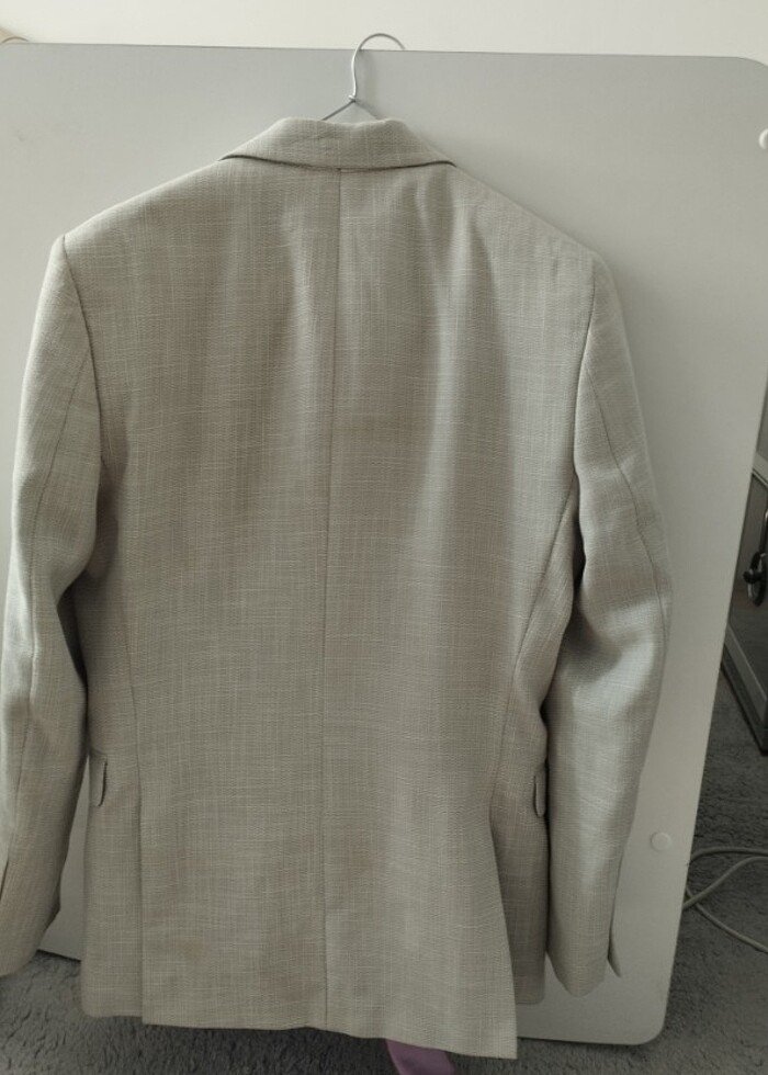 Gri takım elbise  - Görsel 2