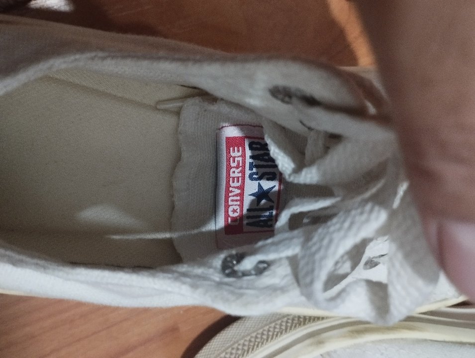 Beyaz Converse Kadın Spor Ayakkabı - Görsel 4