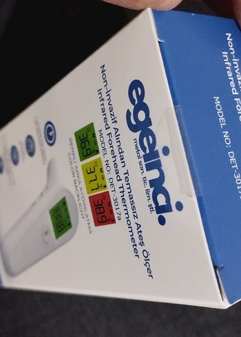 LED Ekranlı Temassız Dijital Termometre - Görsel 2