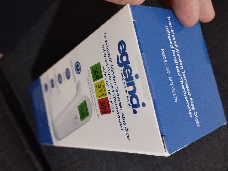 LED Ekranlı Temassız Dijital Termometre - Görsel 2