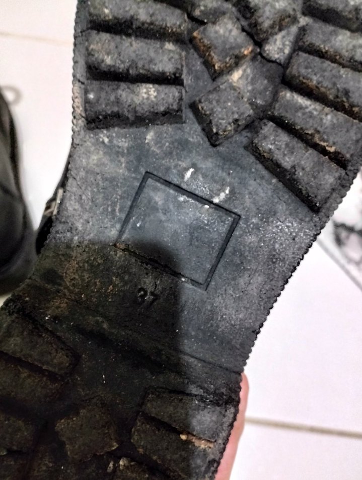 Siyah Deri Bağcıklı Stiletto Topuklu Bot - Görsel 4