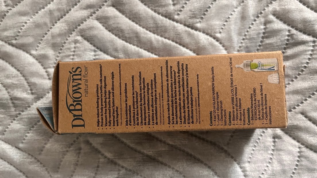 Dr. Brown's Gri-Khaki Anti-Kolik Biberon - Görsel 2