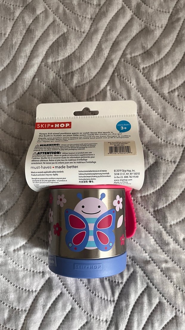 Skip Hop Pembe İzoleli Çocuk Yemek Kavanozu - Görsel 2