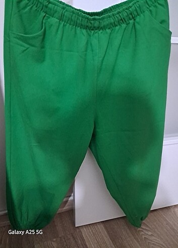 100tl Paçası lastikli eşofman yeşil