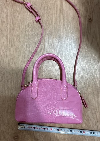 Mango pembe çanta