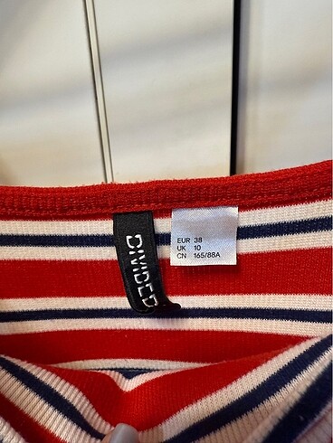 H&M Çizgili elbise HM