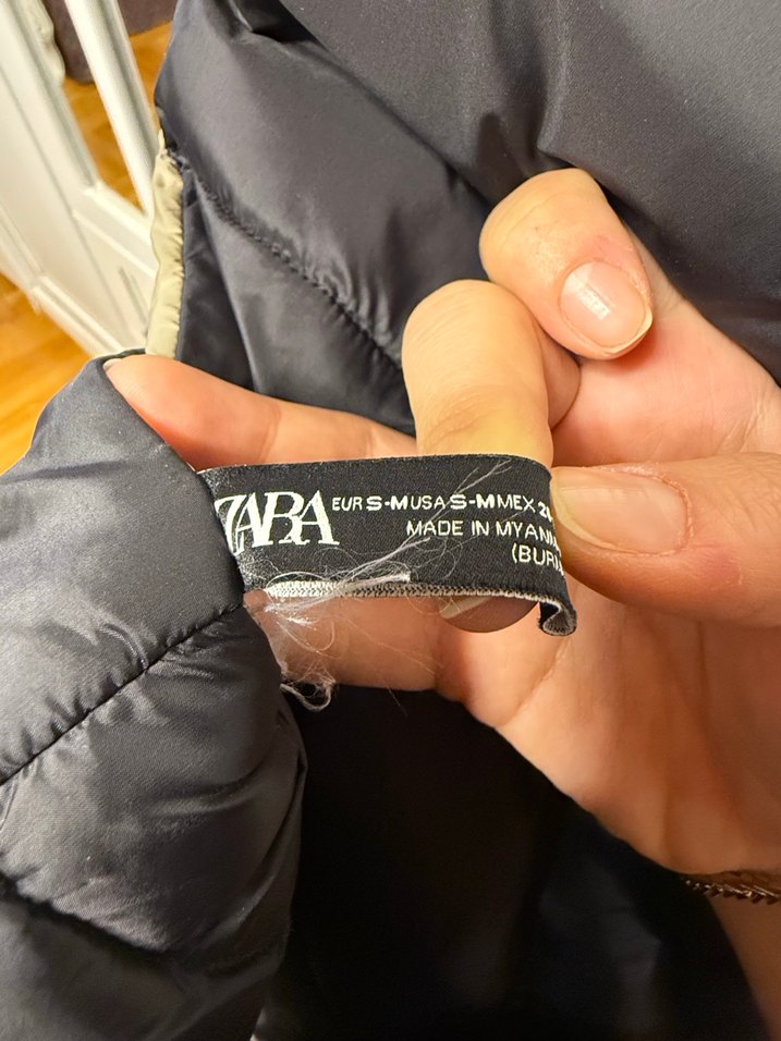 Zara yelek çift taraflı - Görsel 4