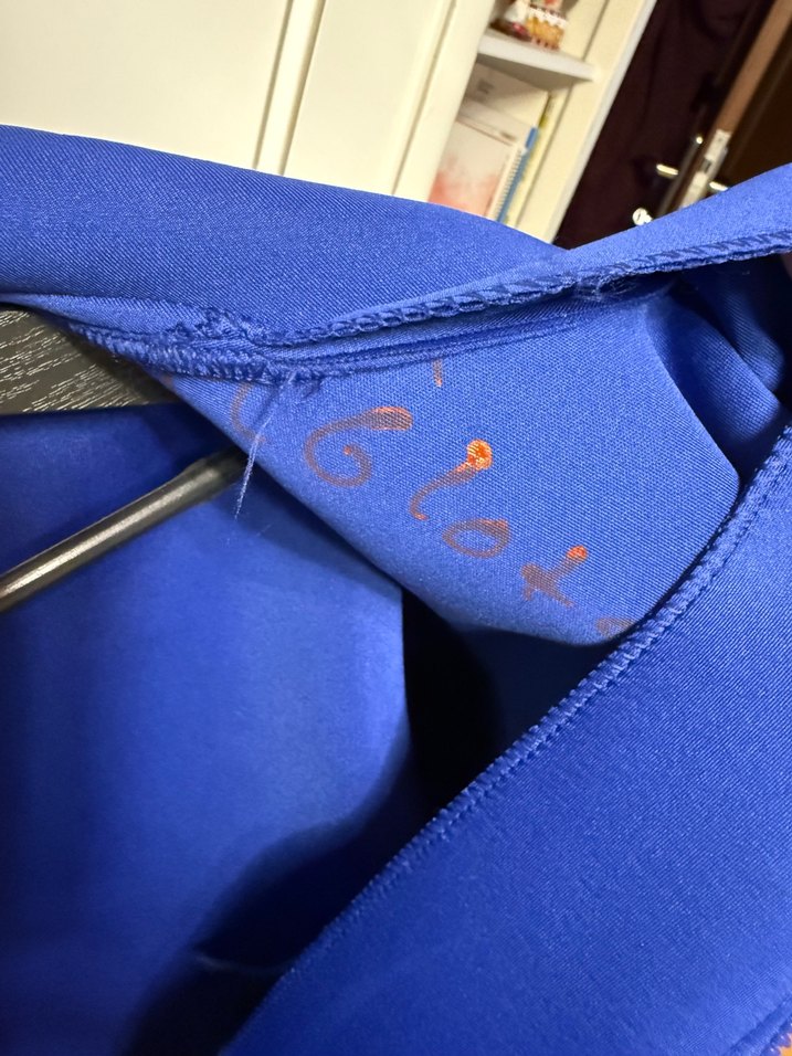 Mavi Fermuarlı Kadın hırka-ceket - Görsel 5