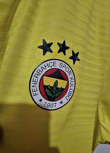m Beden sarı Renk Fenerbahçe Forma Reklamsız 19/20 Deplasman