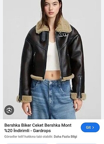 Bershka biker ceket