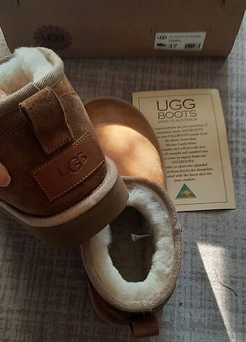 37 Beden camel Renk Sıfır ugg