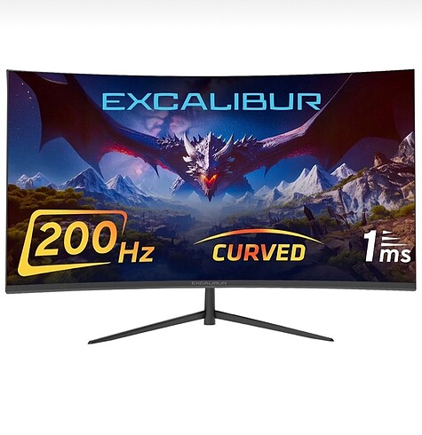 Excalibur oyuncu monitor