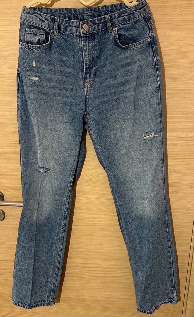 YENİ SEZON YÜKSEK BEL JEAN PANTOLON - Görsel 5