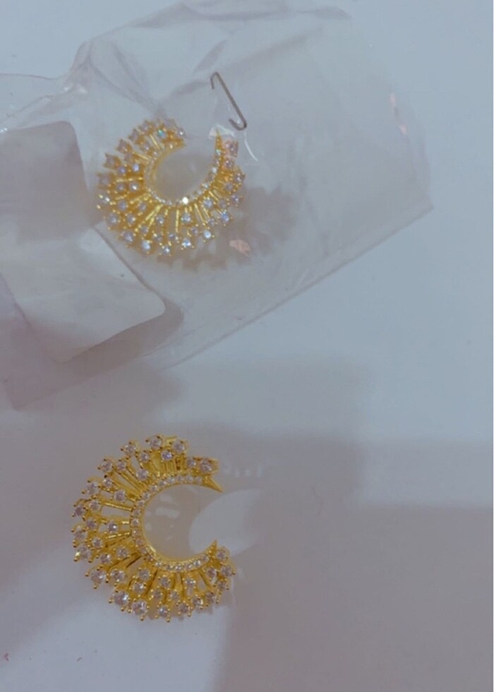 Gümüş küpe - Görsel 2