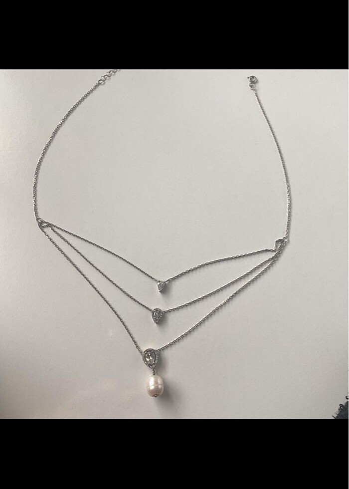 Gümüş kolye - Görsel 2